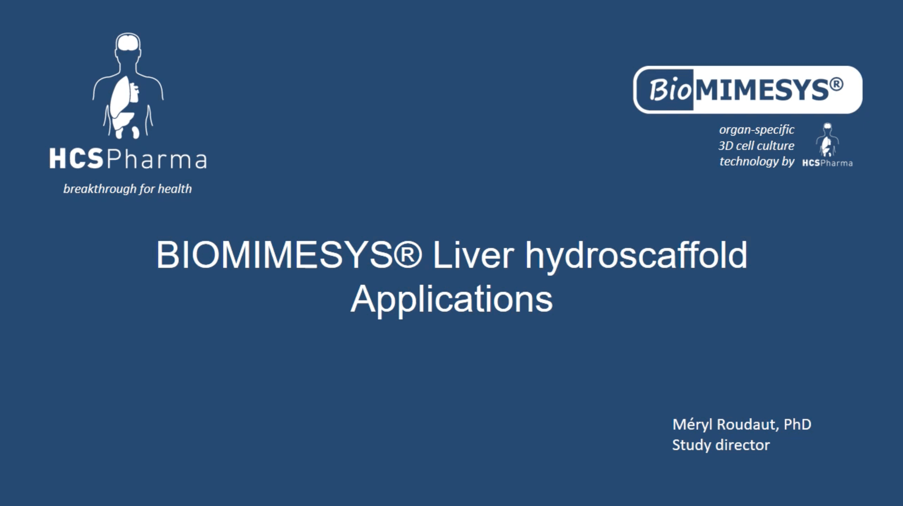 BIOMIMESYS Liver Webinar