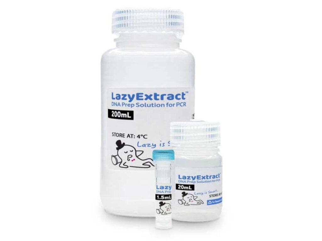 LazyExtract Genomic DNA prep solution for PCR